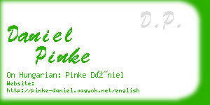 daniel pinke business card